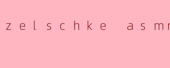 什么是.zelschkeASMRToo.？它与其他ASMR视频有何不同？